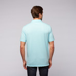 Coast Highway Classic Knit Polo // Aqua (S)