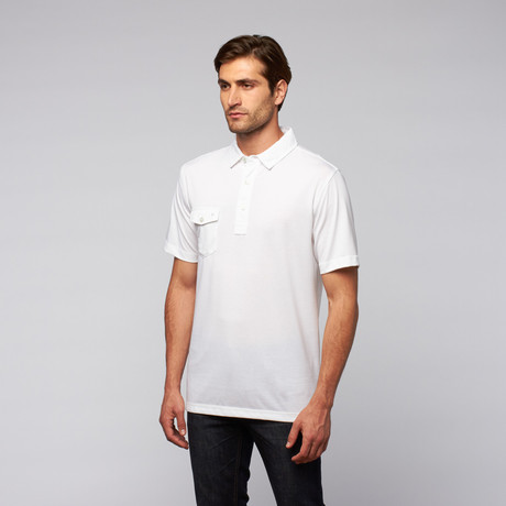 Coast Highway Classic Knit Polo // White (S)