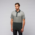 Ombre Engineered Stripe Shirt // Cypress (L)