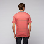 Short-Sleeve Innosoft Stripe Knit Golf Shirt // Sunwash (S)