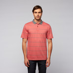 Short-Sleeve Innosoft Stripe Knit Golf Shirt // Sunwash (S)