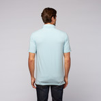 Short-Sleeve DryTech Golf Shirt // Heather Aqua (XL)