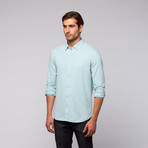 Long-Sleeve Stretch DryTech Shirt // Heather Aqua (M)