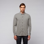 Linksoul // Long-Sleeve Stretch DryTech Shirt // Dark Heather Grey (XL)