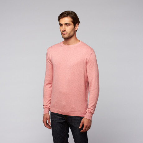 Cotton + Cashmere Crew // Heather Sunwash (S)