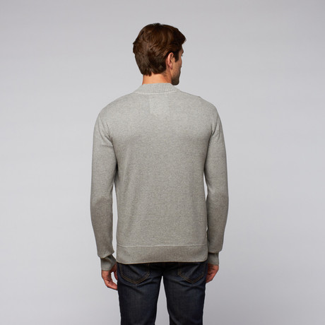 Henley Sweater // Heather Grey (S)