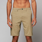 Tonal Stripe Boardwalker Short // Khaki (30)