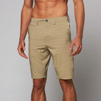 Tonal Stripe Boardwalker Short // Khaki (30)