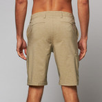 Tonal Stripe Boardwalker Short // Khaki (30)