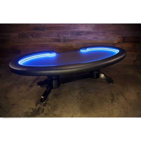 The Lumen HD Poker Table (Black)