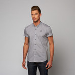 AKA Clothing // Bone Printed Shirt // White (S)