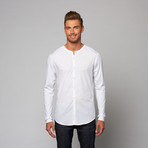 Foss Grandad Shirt // White (M)
