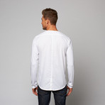 Foss Grandad Shirt // White (M)