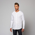 Foss Grandad Shirt // White (M)