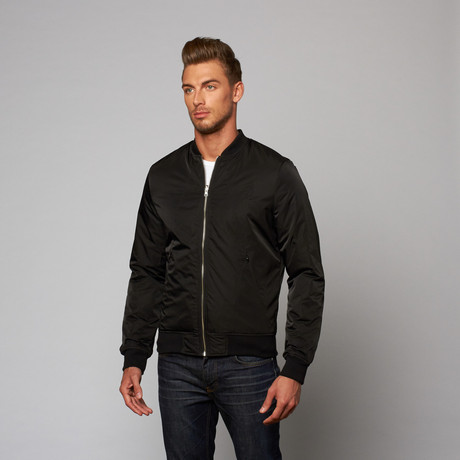 Airtemes Reversible Bomber Jacket // Black (XS)