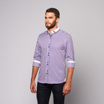 Dress Shirt // Purple Checker (L)