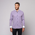 Dress Shirt // Purple Checker (L)