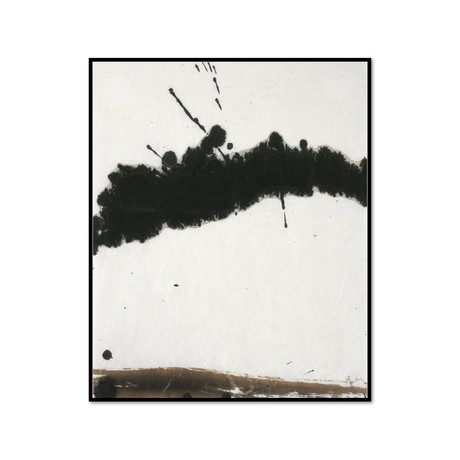 Robert Motherwell // Lyric Suite (Black and White #2), 1965 (12.25"W x 14.9"H)