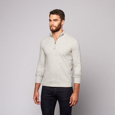 Racer Half-Zip // Bone (XL)