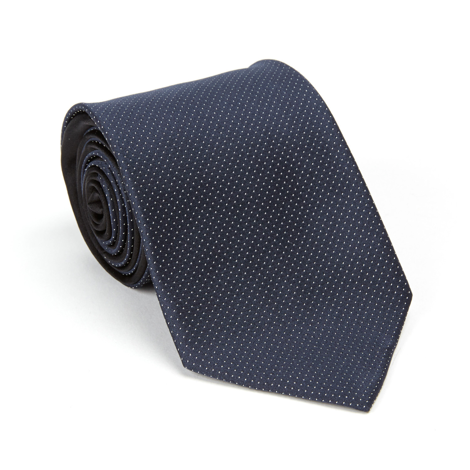 J. Lindeberg Silk Tie // Navy Micro Dot - The Ultimate Designer Ties ...