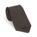 J. Lindeberg Silk Tie // Black + White Dash