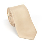 J. Lindeberg Silk Tie // Champagne