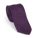 J. Lindeberg Silk Tie // Purple