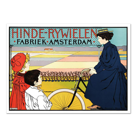 Hinde Rywielen // Hand-Pulled Lithograph