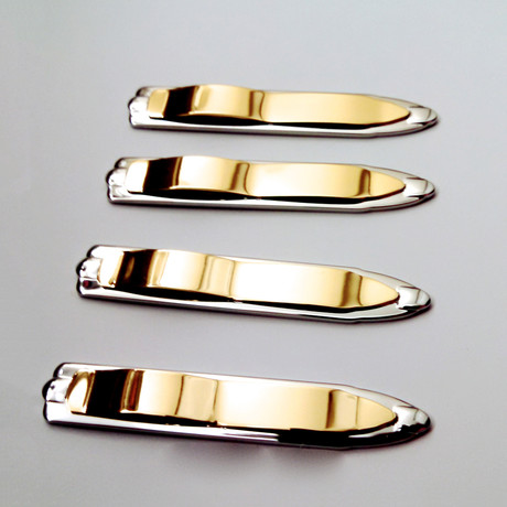 X-Type Gold Plated Collar Stays