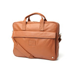 British Belt Co // Jones Leather Business Bag // Tan