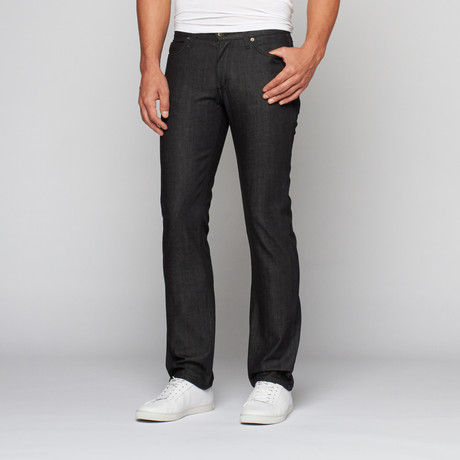 Rustic Dime // Original Slim Fit Denim // Midnight Black (28WX30L)