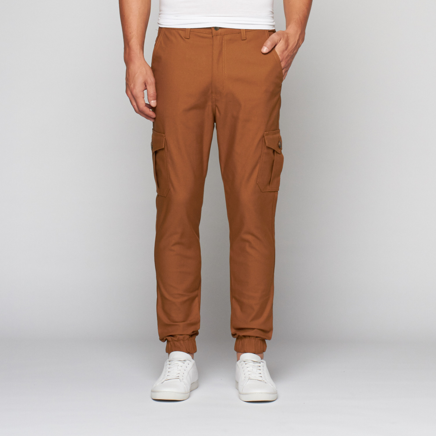 camel jogger pants