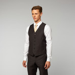 3-Piece Slim Cut Suit // Charcoal (US: 36R)