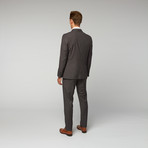 3-Piece Slim Cut Suit // Medium Gray (US: 36R)