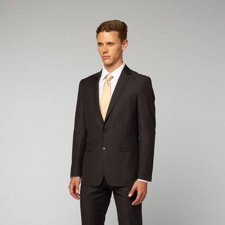 Arthur Franco // 2-Piece Modern Cut Suit // Charcoal (US: 38R)