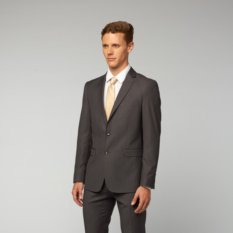 2-Piece Suit // Medium Gray (38R Modern Fit)