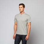 Basic Henley Tee // Grey (XS)