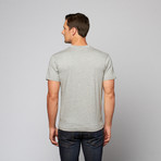 Basic Henley Tee // Grey (XS)