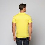 Basic Henley Tee // Yellow (L)