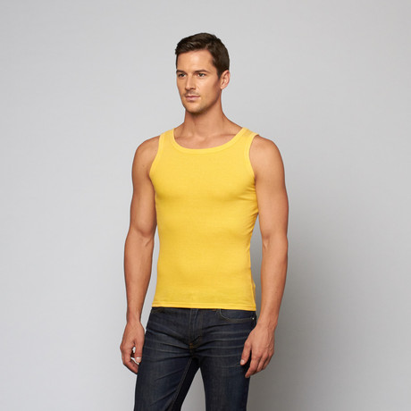 Faded Tank // Yellow (S)