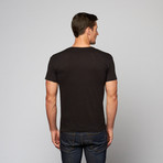 Slub Y-Neck Henley // Black (S)