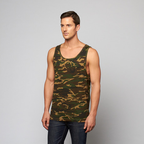 Camo Tank // Wood Camo (S)