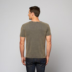 Heavy Peached Tee // Dark Grey (L)