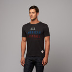All American Tee // Black (XL)