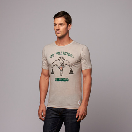 In Training Tee // Grey (L)