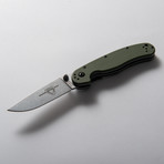 RAT Model II // Green Stonewash Blade