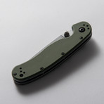 RAT Model II // Green Stonewash Blade