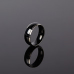 Titanium IP Ring // Black IP (size 9)