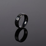 Titanium Ring // Black (size 9)