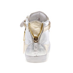 Zion High-Top Sneaker // Gold Silver (US: 12)